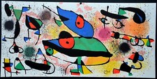 Lithographie joan miro d'occasion  Perpignan-
