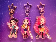 Keychains KPop Demon Hunters Huntrix (Individ.) - Fanmerch illustrated by Fidjie comprar usado  Enviando para Brazil