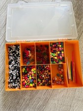 Craft box beads for sale  CARDIFF