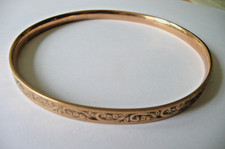 slave gold bangle for sale  GILLINGHAM