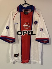 Camisa PSG Paris Saint Germain - 1996 Away Extra Grande - Excelente - Rara, usado comprar usado  Enviando para Brazil