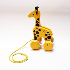 Usado, Brio 30200 Pull Along brinquedo de madeira girafa bebê com cabeça de bobbing infantil criança 1 ano+ comprar usado  Enviando para Brazil