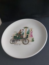 Assiette décorée automobile d'occasion  Buxerolles