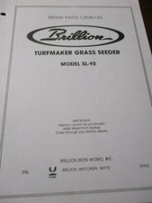 Brillion model turfmaker for sale  Eau Claire