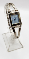 Relógio de quartzo feminino Guess tom prata mostrador quadrado nova bateria G65646L, usado comprar usado  Enviando para Brazil