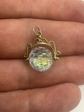 9ct gold crystal for sale  BRADFORD