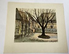 Gravure impression vieux d'occasion  Leucate