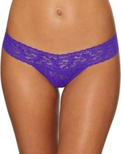 Tanga elétrica hanky panky 187800 feminina de renda cintura baixa roxa tamanho único, usado comprar usado  Enviando para Brazil
