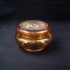 Antique bohemian amber d'occasion  Croissy-sur-Seine
