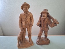 Holzfiguren geschnitzter jäge gebraucht kaufen  Dresden
