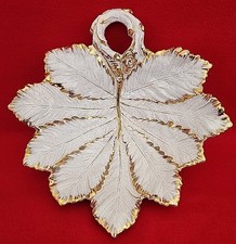 Vtg porcelain leaf for sale  Victorville
