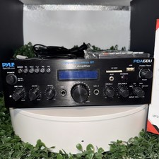 Receptor amplificador estéreo Bluetooth Pyle 200W áudio residencial com controles EQ comprar usado Receptor amplificador estéreo Bluetooth Pyle 200W áudio residencial com controles EQ comprar usado  Enviando para Brazil