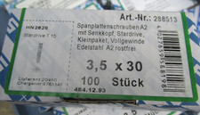Holzschrauben seko edelstahl gebraucht kaufen  Lotte