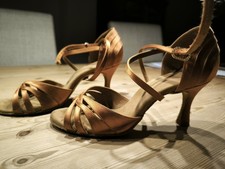 Tanzschuhe damen 38 gebraucht kaufen  Landau