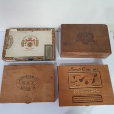 Vintage cigar boxes for sale  OSSETT