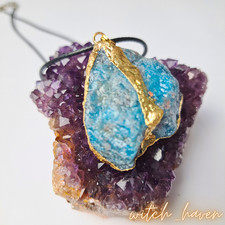 Blauer apatit anhänger gebraucht kaufen  Essen