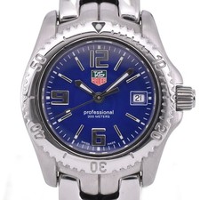Relógio feminino TAG HEUER Link WT1313 profissional 200 m mostrador azul quartzo N#143170 comprar usado Relógio feminino TAG HEUER Link WT1313 profissional 200 m mostrador azul quartzo N#143170 comprar usado  Enviando para Brazil