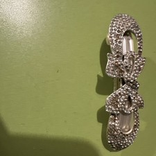 Crystal hair slide for sale  BATH