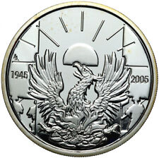 Belgia Albert II. - moneta 10 euro 2005 wyzwolenie srebro 925 - połysk stemplowy UNC, używany na sprzedaż  PL