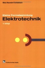 Kleine formelsammlung elektrot gebraucht kaufen  Berlin