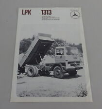 Usado, Prospekt Mercedes-Benz Mittelschwerer Frontlenker-Kipper LPK 1313 Stand 12/1972 comprar usado  Enviando para Brazil