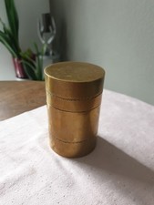 Messing dose deckel gebraucht kaufen  Kronberg im Taunus
