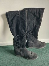 Womens black knee for sale  Dayton