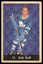 1961-62 PARKHURST DICK DUFF #12, usado comprar usado  Enviando para Brazil