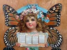 1911 Brundage Tip Top Pão Borboleta Menina Calendário Desdobrável Deininger Bros comprar usado  Enviando para Brazil