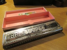 Ancien harmonica double d'occasion  Eysines