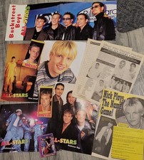 Lote de pinups e recortes de revistas vintage dos anos 90 para meninos Backstreet comprar usado  Enviando para Brazil
