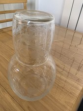 Vintage flower etched for sale  GOOLE