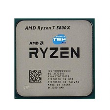 Processador AMD Ryzen 7 5800X Max 4,80 GHz CPU AM4 bandeja a granel sem GPU integrada, usado comprar usado  Enviando para Brazil