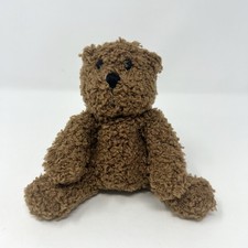 BABY GAP Brannan Bear 5" Chocalho de Bicho de Pelúcia Marrom Salsicha Encaracolada PLUSH, usado comprar usado  Enviando para Brazil