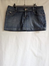 Mini-saia jeans vintage Roxy tamanho 12 Y2k comprar usado  Enviando para Brazil