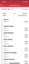 Biglietto frecciarossa salerno usato  Eboli
