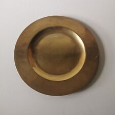 Assiette laiton vintage d'occasion  Boussac