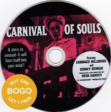 Carnival of Souls (1962) Fantasy, Horror, Mystery Film/Movie on DVD comprar usado  Enviando para Brazil