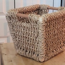 Rectangular basket wicker for sale  Zephyrhills