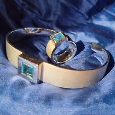 Parure bracelet bague d'occasion  Le Luc