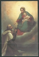 Cartão sagrado de la Virgin del Carmen estampa santino imagem pieuse comprar usado  Enviando para Brazil