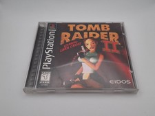 Tomb Raider II 2 (Sony PlayStation, 1997) Completo Na Caixa Black Label PS1 TESTADO! comprar usado  Enviando para Brazil