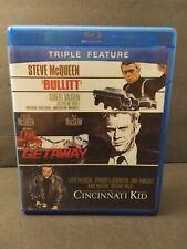 Steve McQueen Triple Feature [Bullitt / Cincinnati Kid / Getaway] [Blu-ray] segunda mano  Embacar hacia Argentina