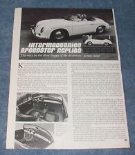 1957 intermeccanica porsche for sale  Livermore