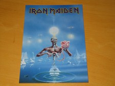 IRON MAIDEN - SEVENTH SON OF A SEVENTH SON - VINTAGE POSTCARD          (PROMO 2) comprar usado  Enviando para Brazil