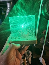 Lâmpada USB dinâmica padrão água LED RGB controle de toque 3 níveis de brilho comprar usado  Enviando para Brazil