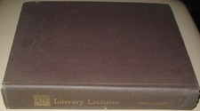 Literary lectures presented for sale  USA