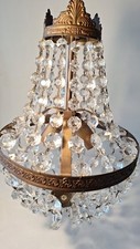 Lustre pampilles montgolfiere d'occasion  Paillencourt