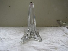 Pied lampe cristal d'occasion  Rougé