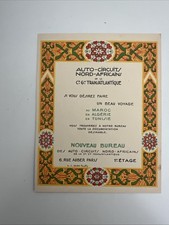Affichette publicitaire auto d'occasion  Bordeaux-